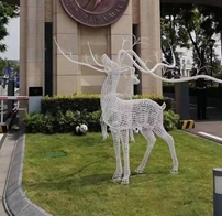 不銹鋼金屬鏡面雕塑4